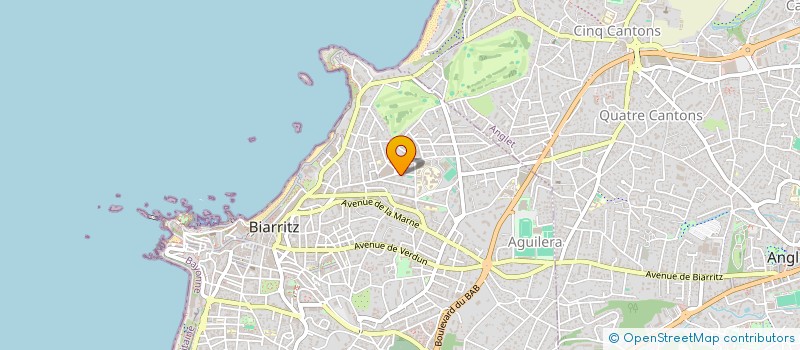 localisation de l'entreprise SCI FOURNEAU 2 à BIARRITZ