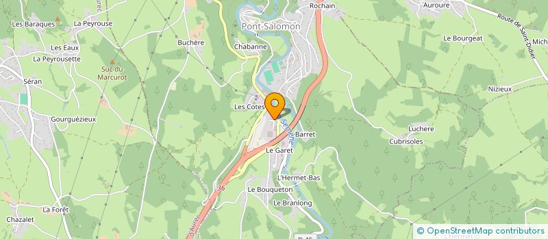 localisation de l'entreprise SCI FOURNEL ET FILS  PONT-SALOMON