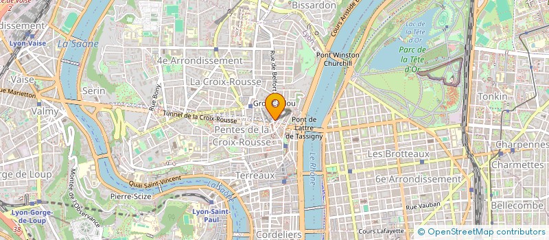 localisation de l'entreprise SCI FOURNEL-TERRIER  LYON