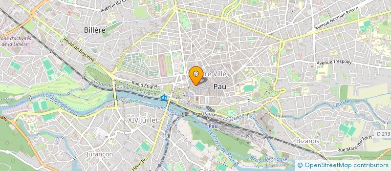 localisation de l'entreprise SCI FOURNETS à PAU
