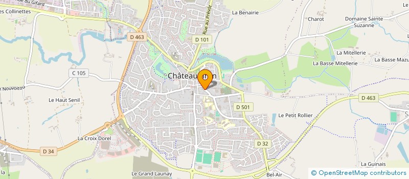 localisation de l'entreprise SCI FOURNIER IMMO  CHATEAUGIRON