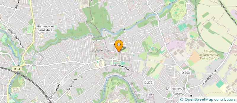 localisation de l'entreprise SCI FOURNIER INVEST  VILLECRESNES