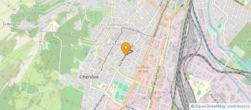 localisation de l'entreprise SCI FOURNIL HADDAD à CHENOVE