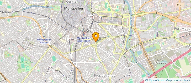localisation de l'entreprise SCI FOUROT QUILLAUD à MONTPELLIER