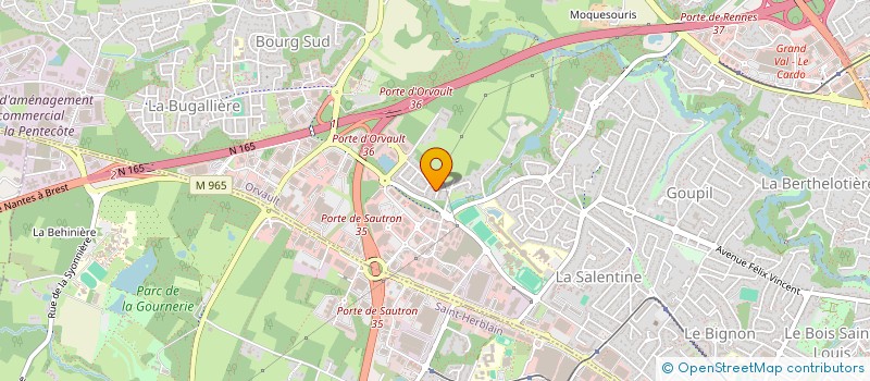 localisation de l'entreprise SCI FOUROUR INVESTISSEMENTS à ORVAULT