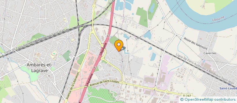 localisation de l'entreprise SCI FOURRAGEAT  SAINT-SULPICE-ET-CAMEYRAC