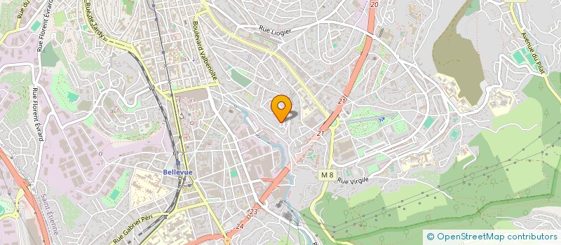 localisation de l'entreprise SCI FOURRAT  SAINT-ETIENNE