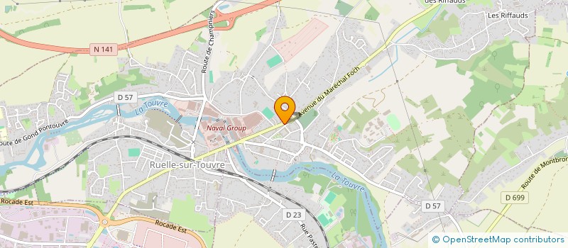 localisation de l'entreprise SCI FOURVILLE à BRIE