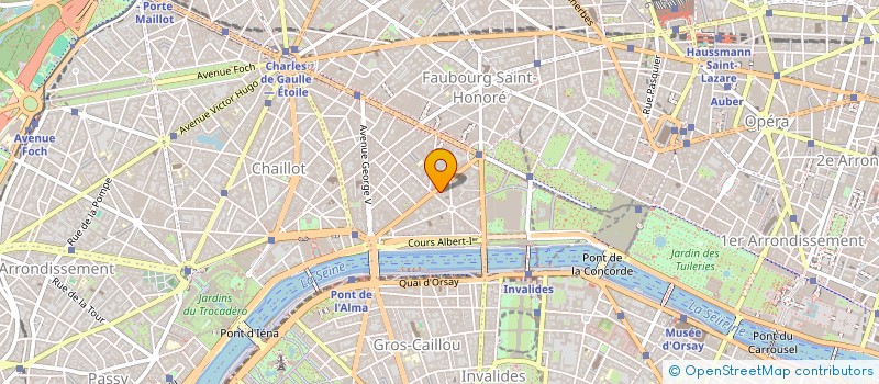 localisation de l'entreprise SCI FOUSI  PARIS