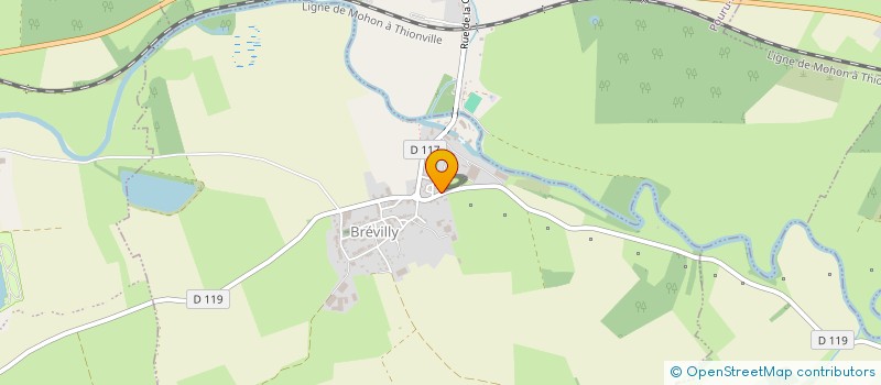 localisation de l'entreprise SCI FOUSSE DAVENNE  BREVILLY