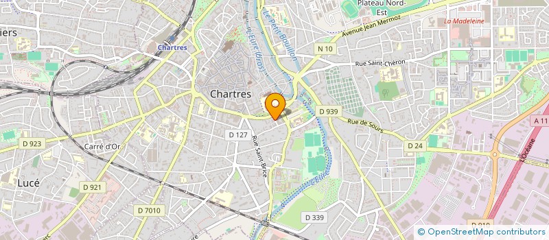 localisation de l'entreprise SCI FOUVILLE à CHARTRES