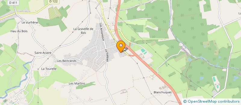 localisation de l'entreprise SCI FOUZO  TOLLEVAST