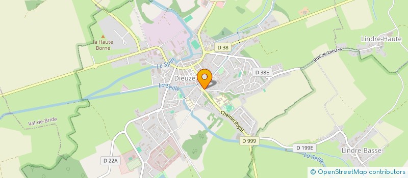 localisation de l'entreprise SCI FOVIL à DIEUZE