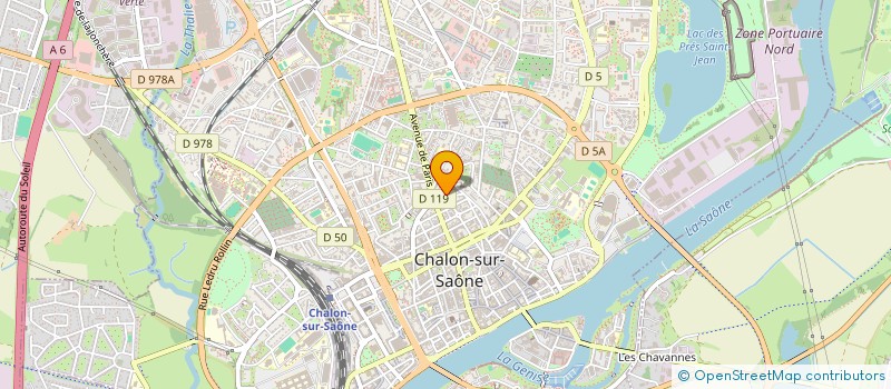 localisation de l'entreprise SCI FOX FAMILY à CHALON-SUR-SAONE