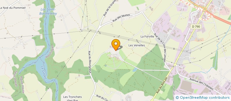 localisation de l'entreprise SCI FOX INVEST  PLOUFRAGAN