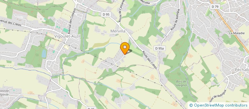 localisation de l'entreprise SCI FOXY  MERVILLA