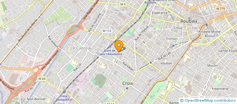 localisation de l'entreprise SCI FOY à CROIX