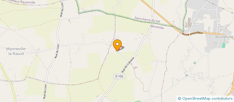 localisation de l'entreprise SCI FOYERVETO  BEUZEVILLE