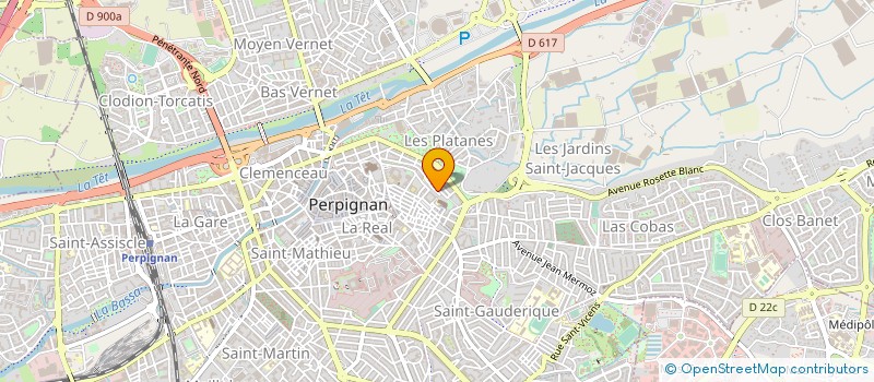 localisation de l'entreprise SCI FP à PERPIGNAN