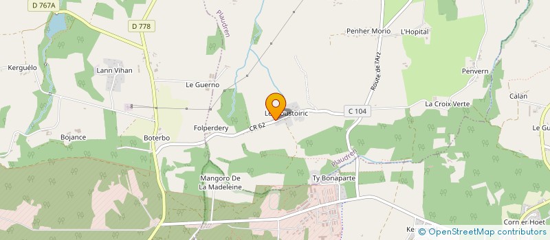 localisation de l'entreprise SCI FP  PLAUDREN