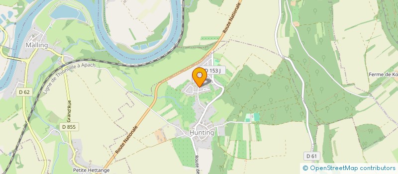 localisation de l'entreprise SCI FP  HUNTING