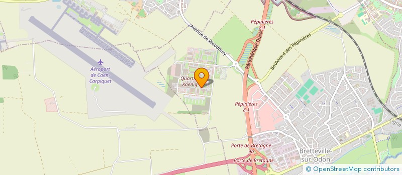 localisation de l'entreprise SCI FP INVEST  BRETTEVILLE-SUR-ODON