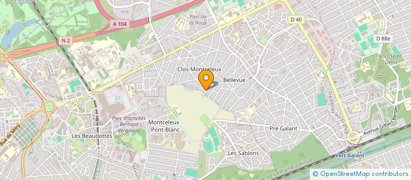 localisation de l'entreprise SCI FPB à VILLEPINTE