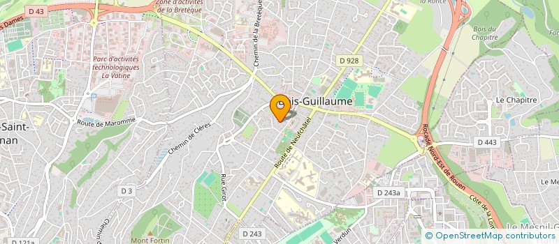 localisation de l'entreprise SCI FPCN à BOIS-GUILLAUME