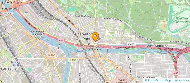 localisation de l'entreprise SCI FPCX à ST MAURICE