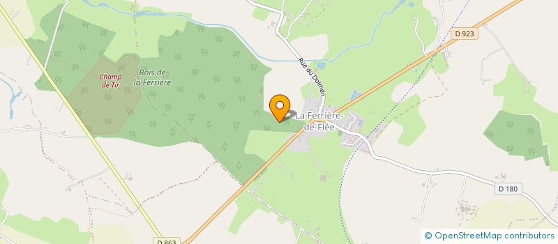 localisation de l'entreprise SCI FPEG à SEGRE-EN-ANJOU BLEU