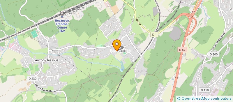 localisation de l'entreprise SCI FPH CONSULTING à RUMONT