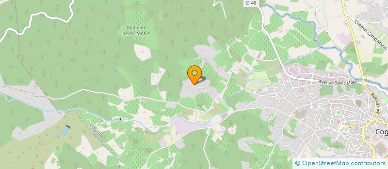 localisation de l'entreprise SCI FPM à COGOLIN