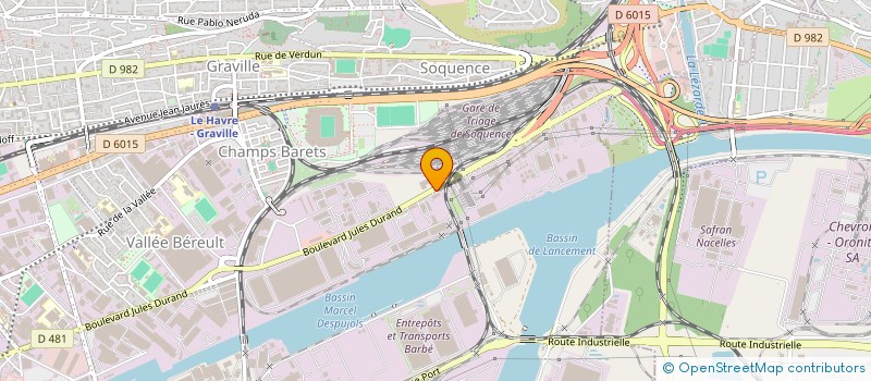 localisation de l'entreprise SCI FPMG IMMO 01 à LE HAVRE