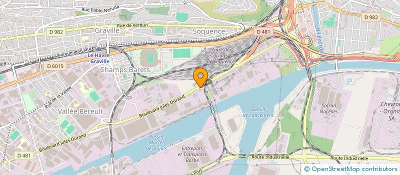 localisation de l'entreprise SCI FPMG IMMO 33 à LE HAVRE