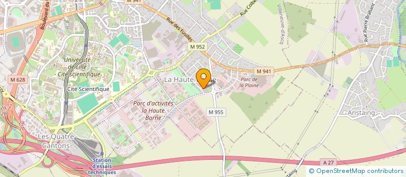 localisation de l'entreprise SCI FPPL à VILLENEUVE-D'ASCQ