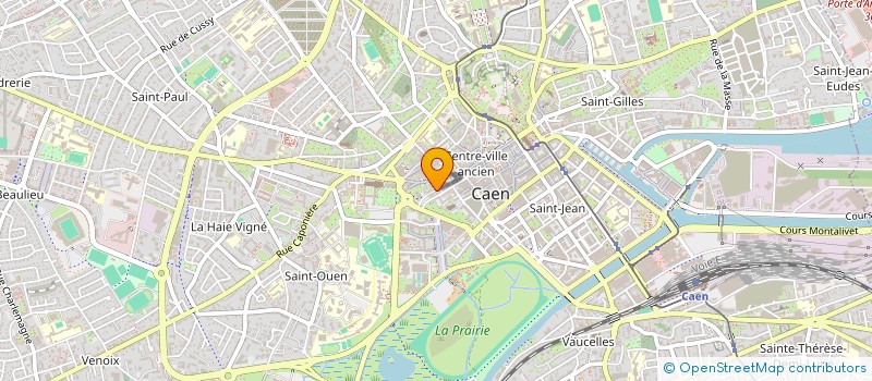 localisation de l'entreprise SCI FPPS  CAEN