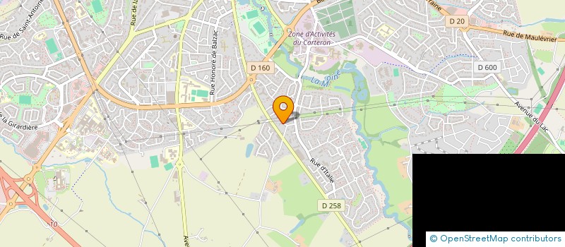 localisation de l'entreprise SCI FPT IMMO à CHOLET