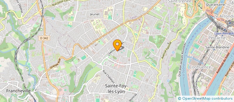 localisation de l'entreprise SCI FQJR  SAINTE-FOY-LES-LYON