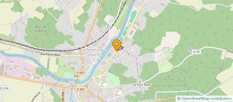 localisation de l'entreprise SCI FQN à LA FERTE-SOUS-JOUARRE