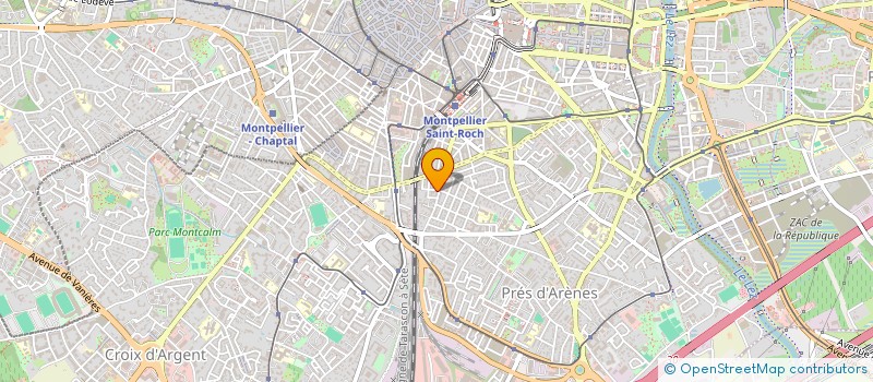 localisation de l'entreprise SCI FR 2000 à MONTPELLIER
