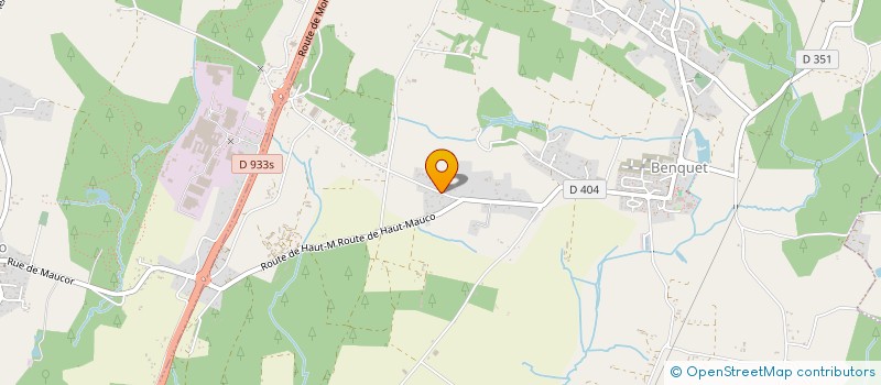 localisation de l'entreprise SCI FR  BENQUET