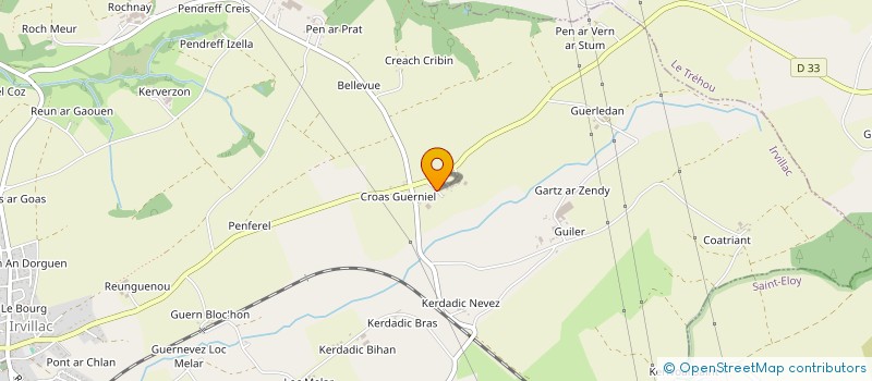 localisation de l'entreprise SCI FR IMMO  IRVILLAC