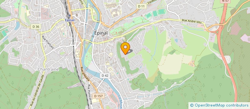 localisation de l'entreprise SCI FRA IMMO à EPINAL