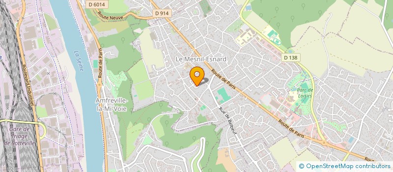 localisation de l'entreprise SCI FRABO  LE MESNIL-ESNARD