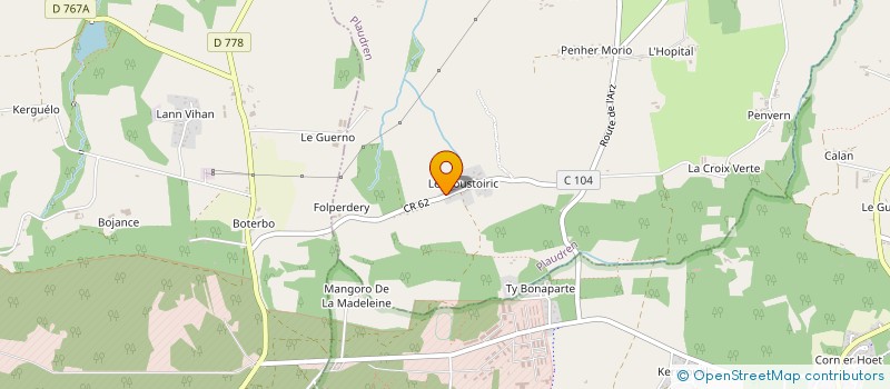 localisation de l'entreprise SCI FRABOULET  PLAUDREN