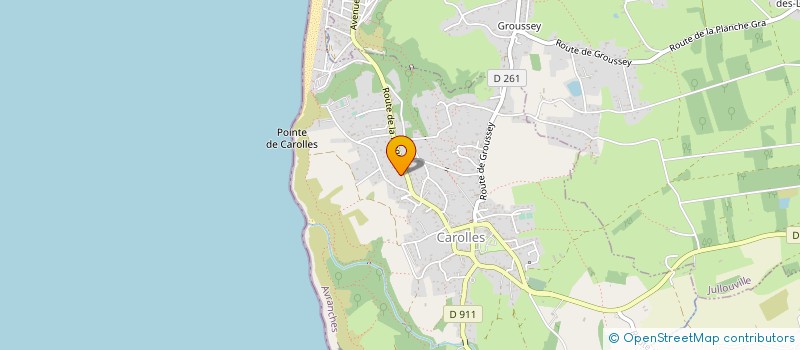 localisation de l'entreprise SCI FRABOULET  CAROLLES