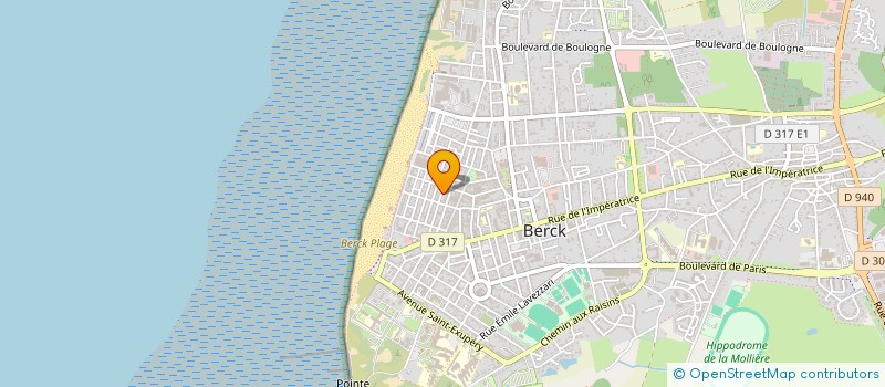 localisation de l'entreprise SCI FRACEL  BERCK