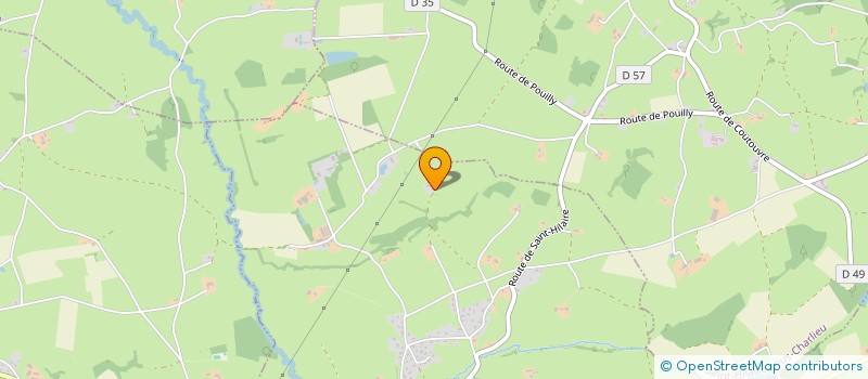 localisation de l'entreprise SCI FRACHON BIS  NANDAX