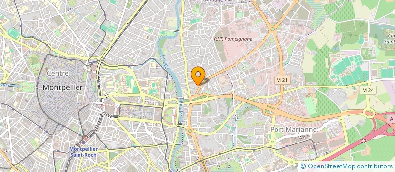 localisation de l'entreprise SCI FRADELEST à MONTPELLIER