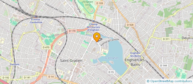 localisation de l'entreprise SCI FRADERE à SAINT-GRATIEN